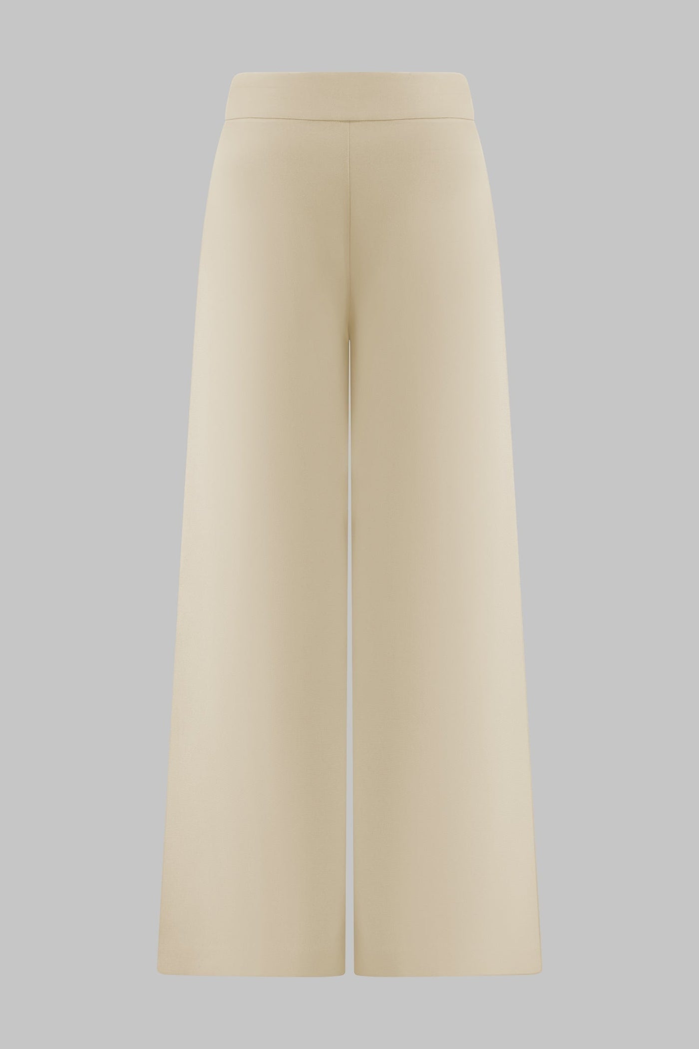 Maria - Pantalon taille haute plissé – coupe fluide en lin